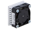 Ventilator compact 12VDC 25x25x15mm - Silentioșenie 17dBA