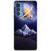 Husa compatibila cu Motorola G20 model Space View, Silicon, TPU, Viceversa, Transparent, Carcasa