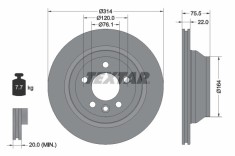 TEXTAR 92121903 PRO Disc frana