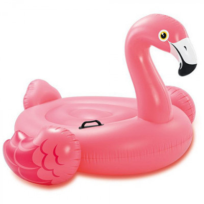 Saltea gonflabila Flamingo Ride On Intex foto