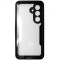 Husa tip 360, spate si fata, plastic si TPU negru, pentru Samsung Galaxy S24 5G