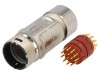 Conector M23 17-PIN Tată Lipire Drept Aurit