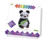 Origami 3D Creagami, Urs panda (622 piese) - Silvana Fusari
