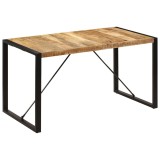 Cumpara ieftin Masa de bucatarie, 140x70x75 cm, lemn masiv de mango
