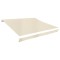 P&acirc;nză de copertină, crem, 6 x 3 m, (cadrul nu este inclus)