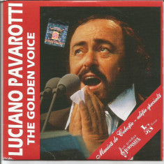 (B) CD -Luciano Pavarotti ‎– The Golden Voice