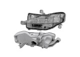 Lumini de zi daytime running TOYOTA COROLLA US (E17), 2017-2019, partea stanga, orizontal; Type= USA; LED,