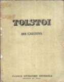 Ana Karenina Lev Tolstoi editie 1950 carte clasica romane celebre literatura straina