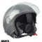 Casca open face pentru scuter - motocicleta (demi-jet) Max Helmets model DJDV06 LS Vision SV (ochelari soare integrati) culoare: gri mat (GTS) &ndash; 100%