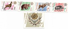 Romania (226) - Trofee de vanatoare, 1965 - serie obliterata