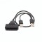 Cablu adaptor USB2.0 la SATA SSD HDD 2.5