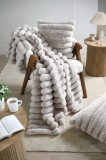 Patura Polary 130x160cm, Culoare Crem, 100% Poliester
