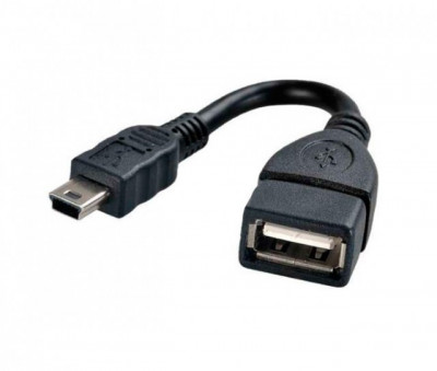 Cablu Adaptor OTG USB &amp;ndash; MiniUSB foto
