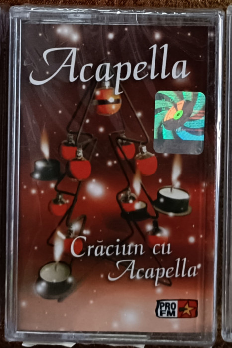 Crăciun cu Acapella , casetă audio cu muzică