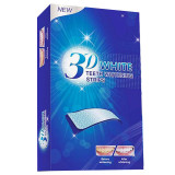 Benzi Albire Dinti, 3D White, Teeth Whitening, Cutie 7 Plicuri, 14 Benzi