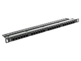 Patch Panel LANBERG Negru 24 Porturi Cat 5e Standard 19" RACK