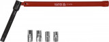 YATO Cheie unghiulara pentru fitinguri cu 5 capete 8, 9, 10, 11, 12 mm