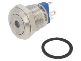 Comutator Anti-Vandalism Verde IP65 SPST-NO 2A 36V