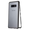 Husa 360&deg; Magnetic Case Samsung Galaxy Note 8, Sticla, Neagra, Rezistenta la Socuri
