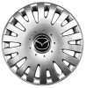 Capace roti Mazda R15, cod 306, set 4 buc, plastic ABS, rezistente, protectie jante, design modern, montare usoara