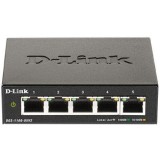 Switch DGS-1100-05V2, 5 porturi Gigabit, D-link