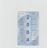 bnk card Cartele telefonice - Romania Romtelecom 2004 - Calendar - Col:RO-ROM-0237A