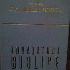 Moses Rosen - Invataturi biblice (editia 1978)