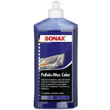 Lotiune polish albastru SONAX Polish &amp; Wax NanoPro 500 ml SO296200