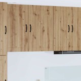 VidaXL Dulap suspendat de bucătărie Stejar Artizanal 50 x 31 x 80 cm 885044