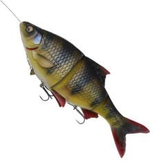 Swimbait Articulat SAVAGE GEAR 4D Line Thru Roach SS, Moderate Sink, 86g, 18cm, 1buc/pac foto