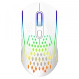 Mouse Gaming Wireless Proove Buzz, RGB, 800DPI - 4800DPI, Alb WMBU00022402