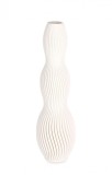 Cumpara ieftin Vaza flori ceramica bej Svenna 10.5x32.5 cm