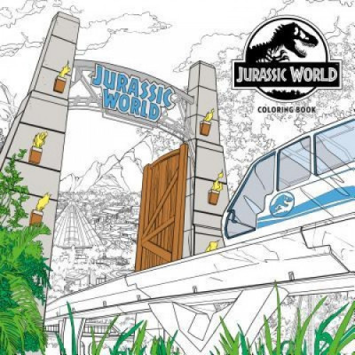 Jurassic World Adult Coloring Book foto