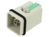 Conector HARTING Han Q 12/0 Male cu Șurub, IP65/67 - Cod 09120123003