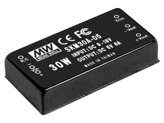 Convertor DC/DC 30W 9-18V la 12V 2.5A