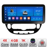 Navigatie Kia Soul 2014-2019 Edotec 4+64 12.3 inch Incell 1K android Wifi 5Ghz gps internet Kit-soul-2014