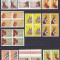 ROMANIA 1961 LP 521 VANATOAREA BLOCURI DE 4 TIMBRE MNH