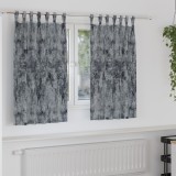 vidaXL Set de perdele din catifea , 2 piese, gri argintiu, 140 x 140 cm