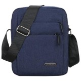 Geanta de Umar cu 3 Buzunare Exterioare si 2 Interioare, Curea Reglabila, Albastru