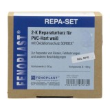 Kit Reparatie PVC cu Rasina Epoxidica Bicomponenta RAL 9010 &ndash; Reparatii Durabile si Finisaj Invizibil