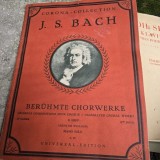 J.S. Bach, Beruhmte Chorwerke, Piano solo partitura