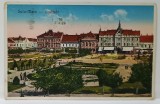 SATU MARE , ZONA CENTRALA , CARTE POSTALA ILUSTRATA , 1935