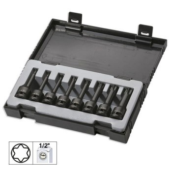 SET 8 IMBUSURI DE IMPACT TORX LUNGI DE 1/2` 52340 foto