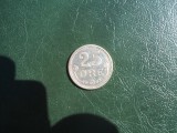 DANEMARCA 25 ORE 1915 ARGINT / FRUMOASA