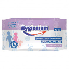 Servetele Umede Antibacteriene Hygienium Family Pack 50pcs foto