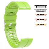 Curea din silicon compatibila cu Apple Watch 9|8|7|6|5|4|3|2|1 Series, 49mm|45mm|44mm|42mm, Lizard Green