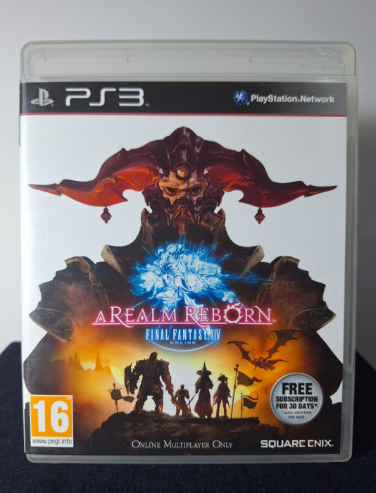 Final Fantasy XIV Online - A Realm Reborn - Joc PS3, Playstation 3, MMORPG 16+