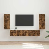 Cumpara ieftin Set Dulap pentru Televizor Montat pe Perete 4 buc.