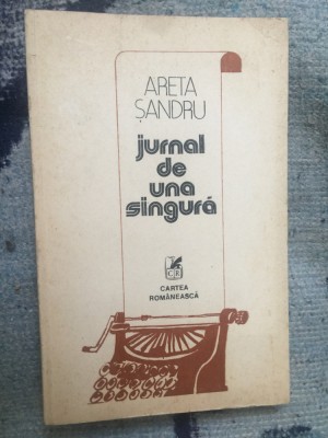 n1 JURNAL DE UNA SINGURA - Areta Sandru foto