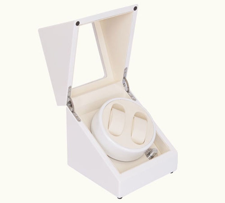 Cutie Intoarcere Ceasuri Automatice - Watch Winder Alb 2+0 | Okazii.ro